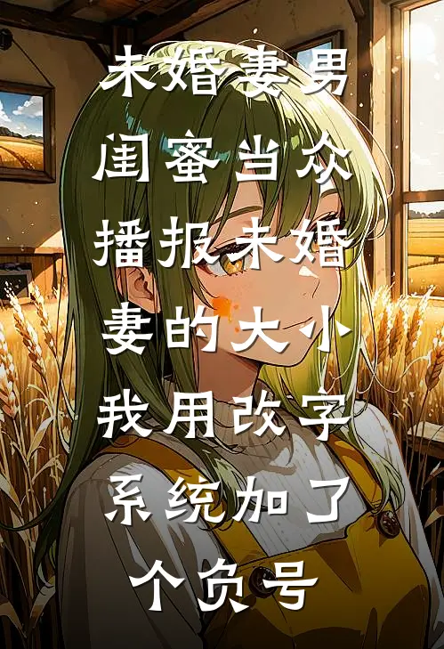 未婚妻男闺蜜当众播报未婚妻的大小,我用改字系统加了个负号