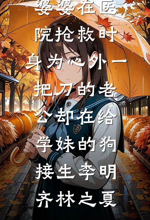 婆婆在医院抢救时,身为心外一把刀的老公却在给学妹的狗接生