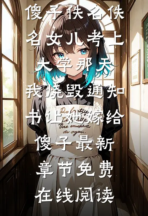 女儿考上大学那天,我烧毁通知书让她嫁给傻子