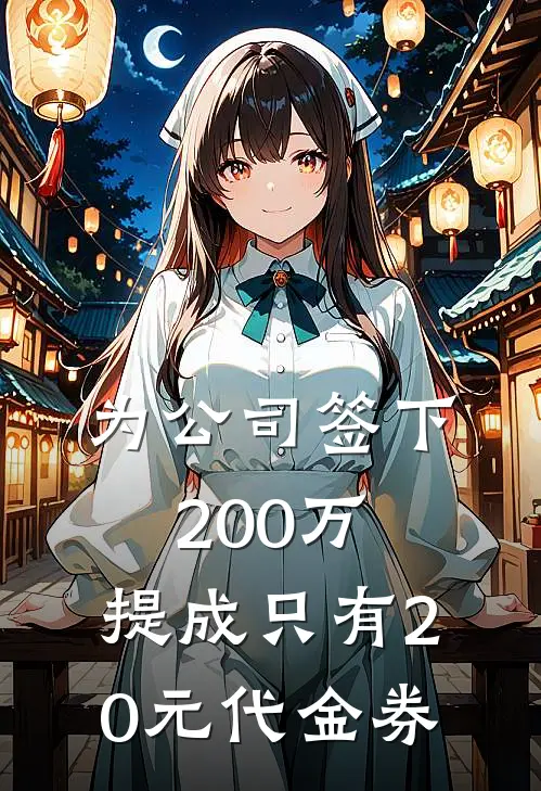 为公司签下200万，提成只有20元代金券