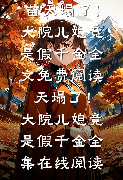天塌了!大院儿媳竟是假千金