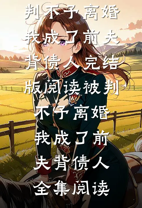 被判不予离婚,我成了前夫背债人