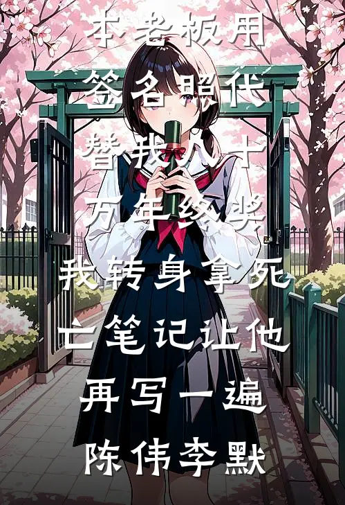 老板用签名照代替我八十万年终奖,我转身拿死亡笔记让他再写一遍