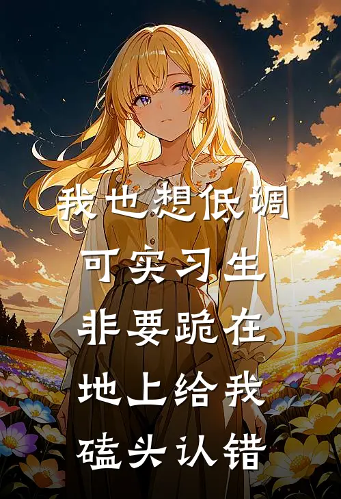 我也想低调,可实习生非要跪在地上给我磕头认错