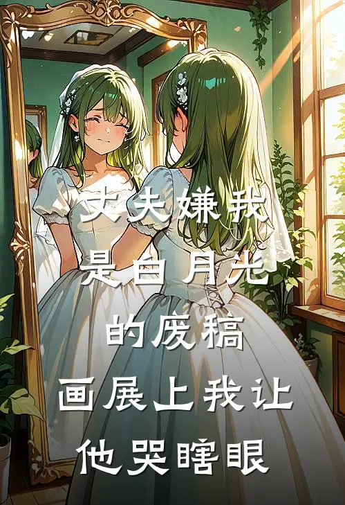 丈夫嫌我是白月光的废稿,画展上我让他哭瞎眼