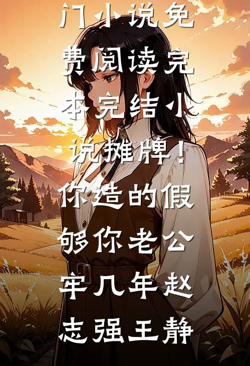 摊牌!你造的假,够你老公牢几年