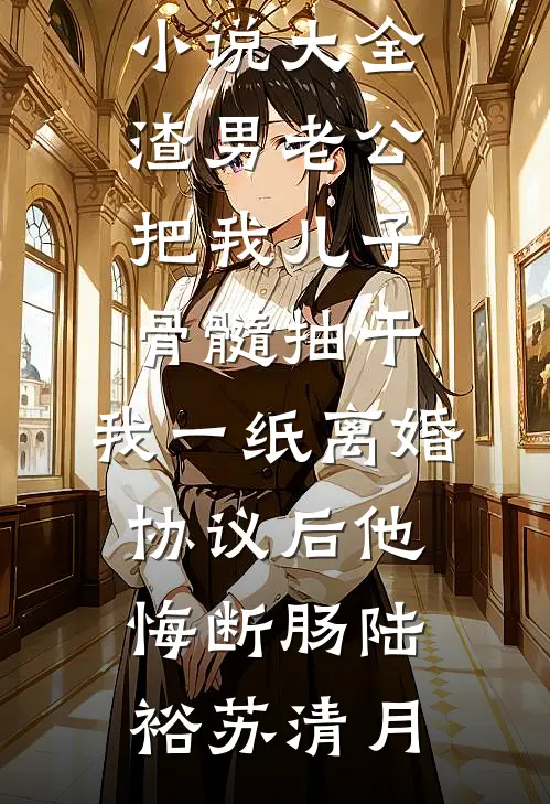 渣男老公把我儿子骨髓抽干,我一纸离婚协议后他悔断肠