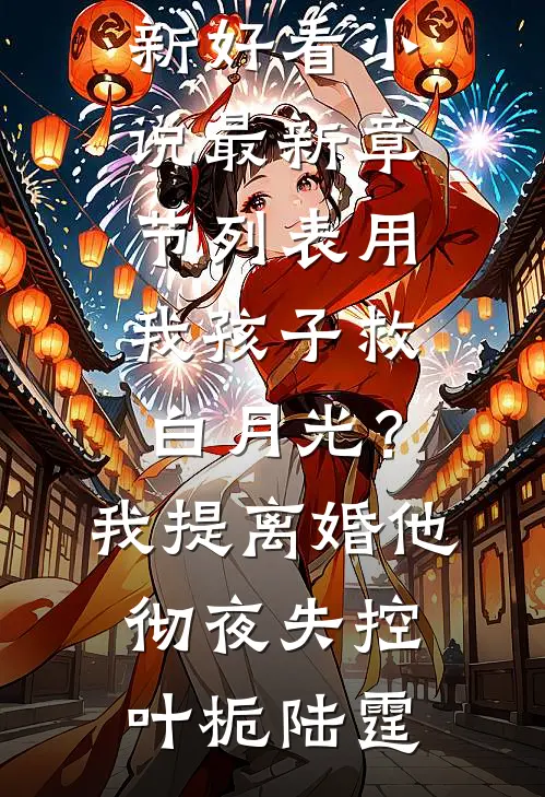 用我孩子救白月光?我提离婚他彻夜失控