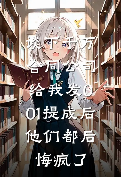 谈下千万合同公司给我发0.01提成后,他们都后悔疯了