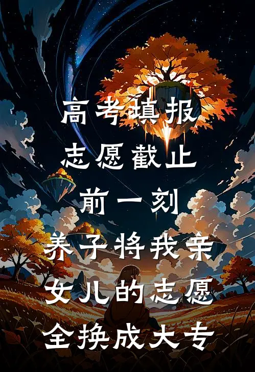 高考填报志愿截止前一刻，养子将我亲女儿的志愿全换成大专