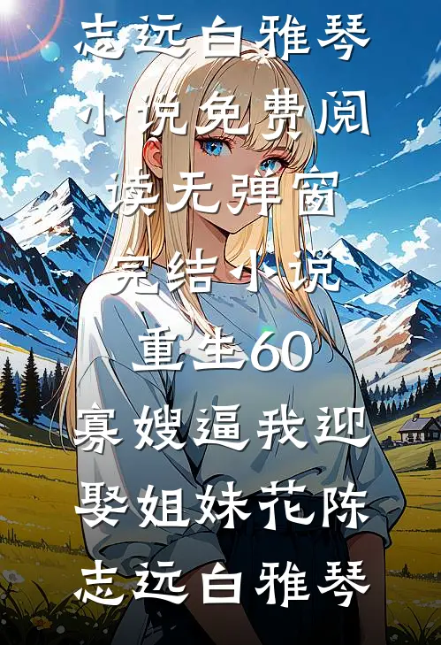 重生60,寡嫂逼我迎娶姐妹花