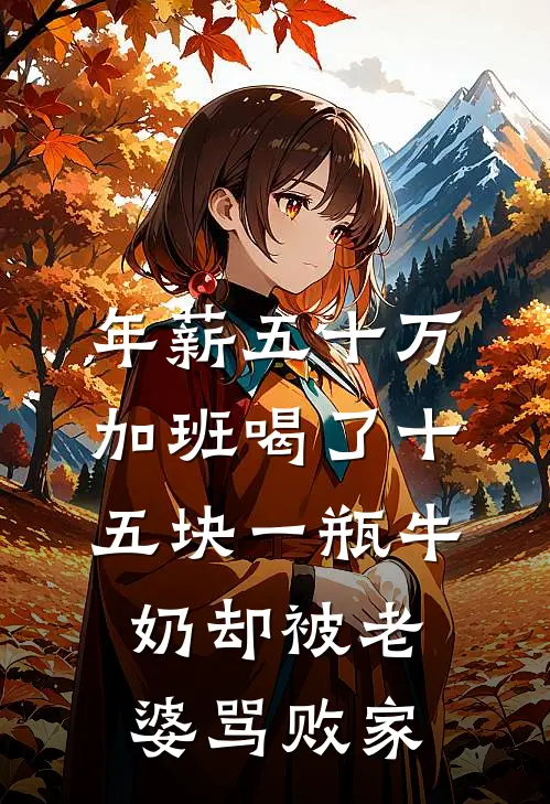 年薪五十万，加班喝了十五块一瓶牛奶却被老婆骂败家