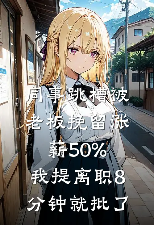 同事跳槽被老板挽留涨薪50%,我提离职8分钟就批了
