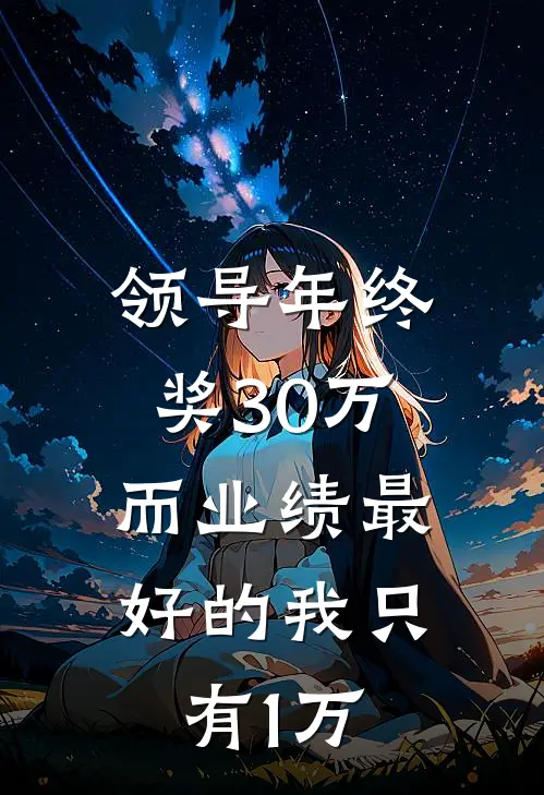 领导年终奖30万，而业绩最好的我只有1万