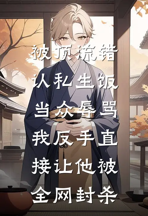 被顶流错认私生饭当众辱骂，我反手直接让他被全网封杀