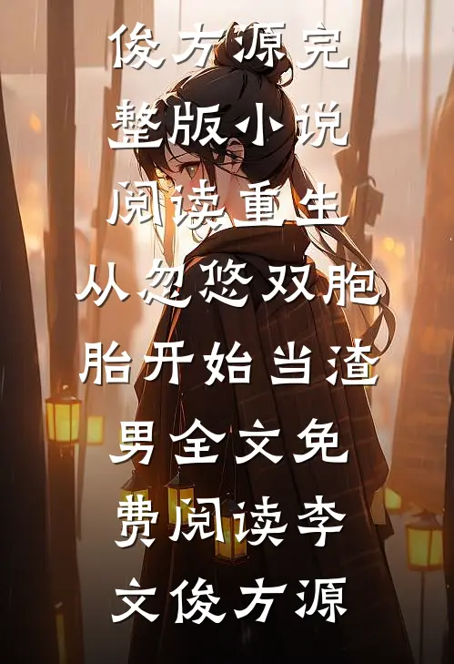 重生,从忽悠双胞胎开始当渣男