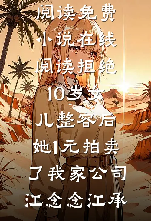 拒绝10岁女儿整容后,她1元拍卖了我家公司