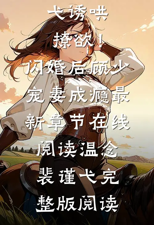 诱哄,撩欲!闪婚后顾少宠妻成瘾