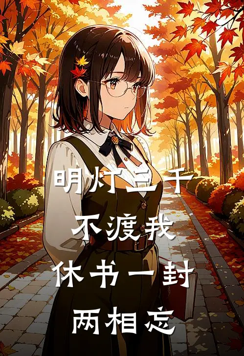 明灯三千不渡我,休书一封两相忘