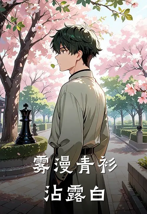 雾漫青衫沾露白