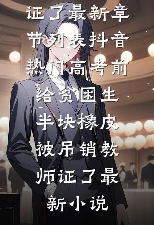 高考前给贫困生半块橡皮,被吊销教师证了