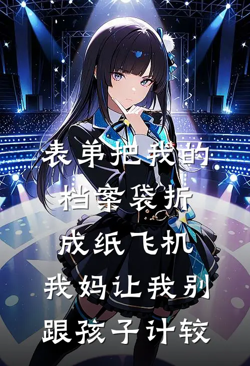 表弟把我的档案袋折成纸飞机,我妈让我别跟孩子计较