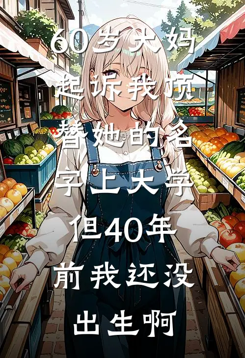 60岁大妈起诉我顶替她的名字上大学,但40年前我还没出生啊