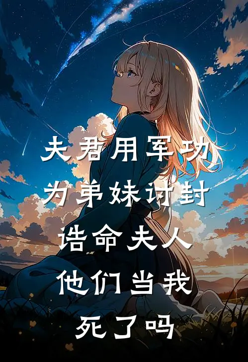夫君用军功为弟妹讨封诰命夫人,他们当我死了吗