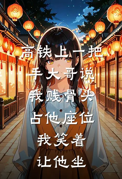 高铁上一把手大哥说我贱骨头占他座位，我笑着让他坐