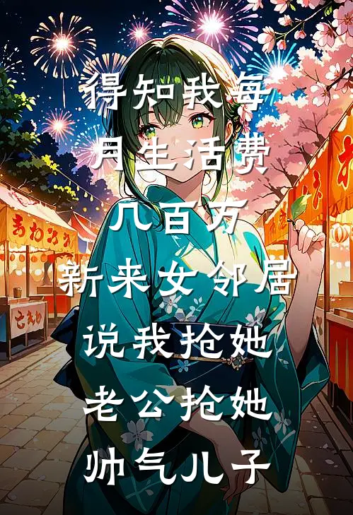 得知我每月生活费几百万,新来女邻居说我抢她老公抢她帅气儿子