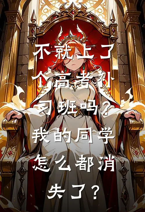 不就上了个高考补习班吗?我的同学怎么都消失了?