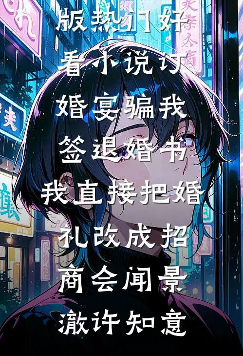 订婚宴骗我签退婚书,我直接把婚礼改成招商会