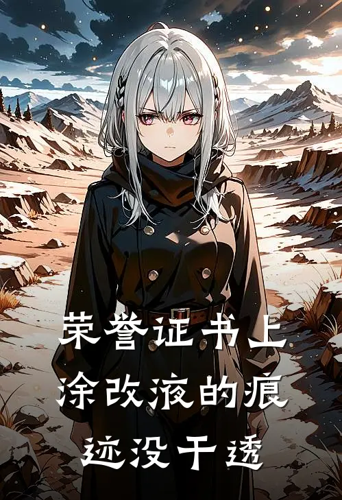 荣誉证书上，涂改液的痕迹没干透