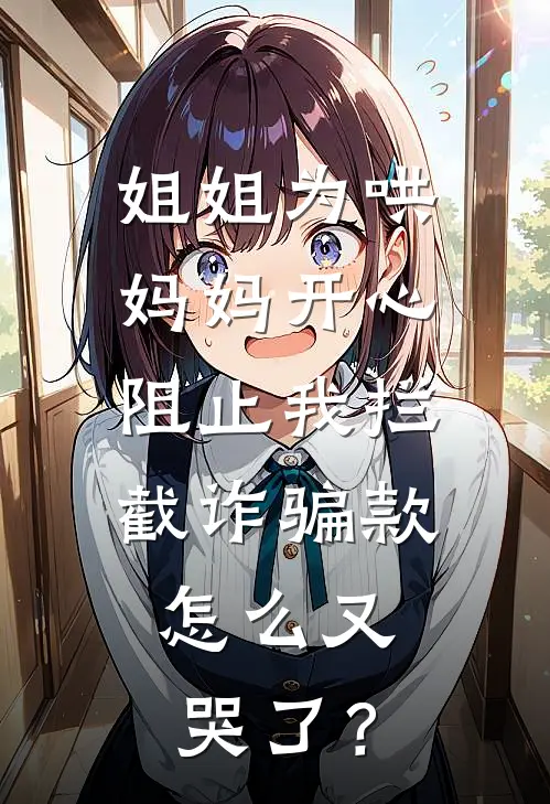 姐姐为哄妈妈开心阻止我拦截诈骗款,怎么又哭了?