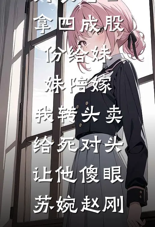 老公拿四成股份给妹妹陪嫁,我转头卖给死对头,让他傻眼