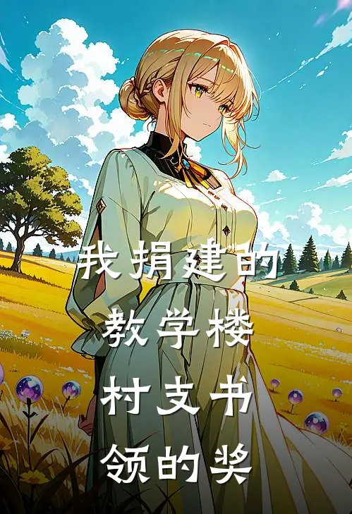 我捐建的教学楼,村支书领的奖